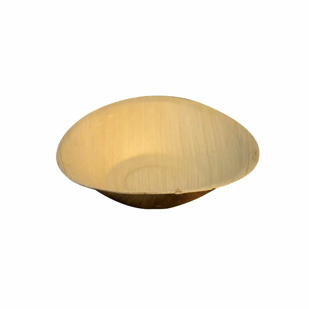 
Premium Areca palm leaf disposable 750 ml bowl manufactured in India 