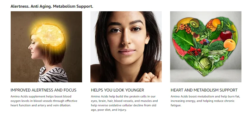 anti aging amino acid supplements