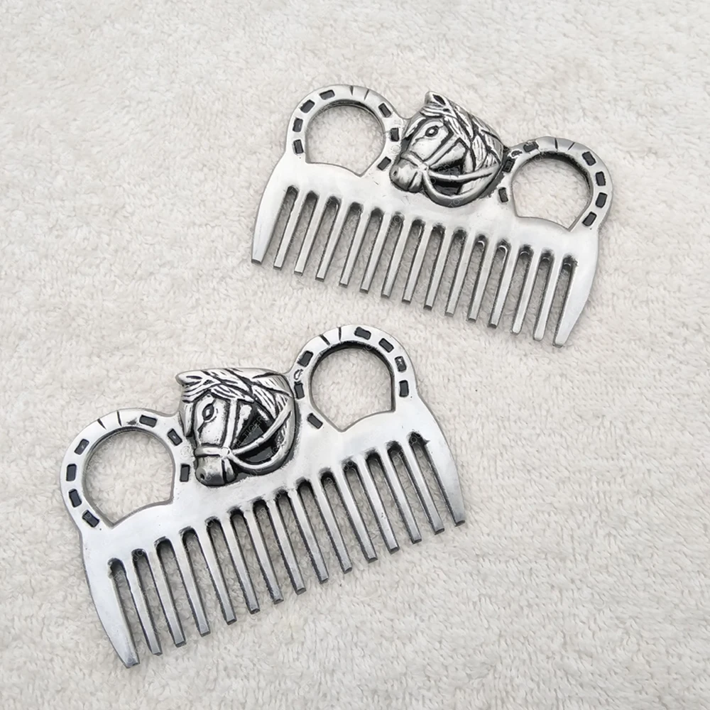 Genuine Horse Comb Aluminum Alloy Horse Cleaning Tool Mane Tail Pulling