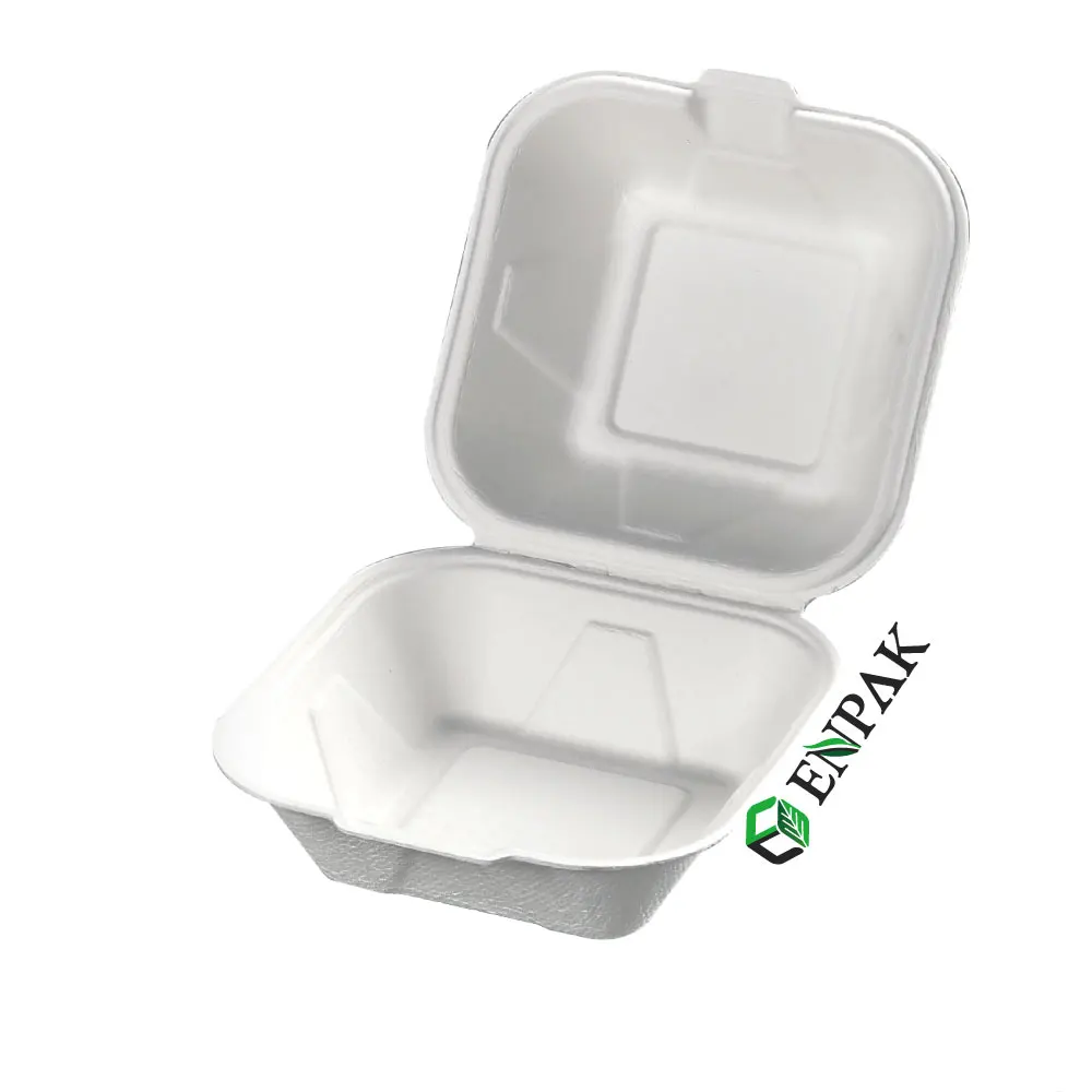 Disposable Paper Food Packaging Container Paper Takeway Box Lunch Box