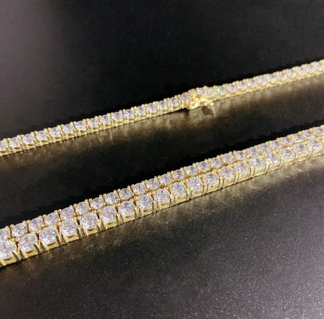 Real Diamond Tennis Necklaces Real Diamond Tennis Bracelets Si1 Vs Vvs