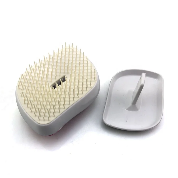 Luxury Private Custom Travel Portable Hair Brush With Cover