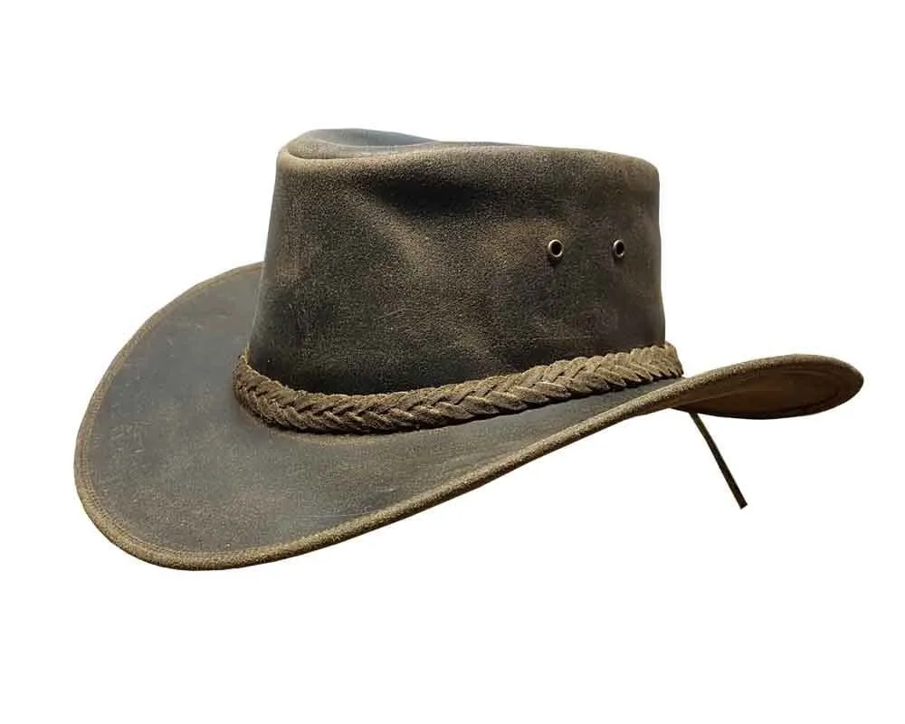 Cowboy Style Classic Hat Western Outback Brown/black - Buy Cowboy Hat ...