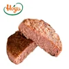 Health vegan burger meat food product with soy protein