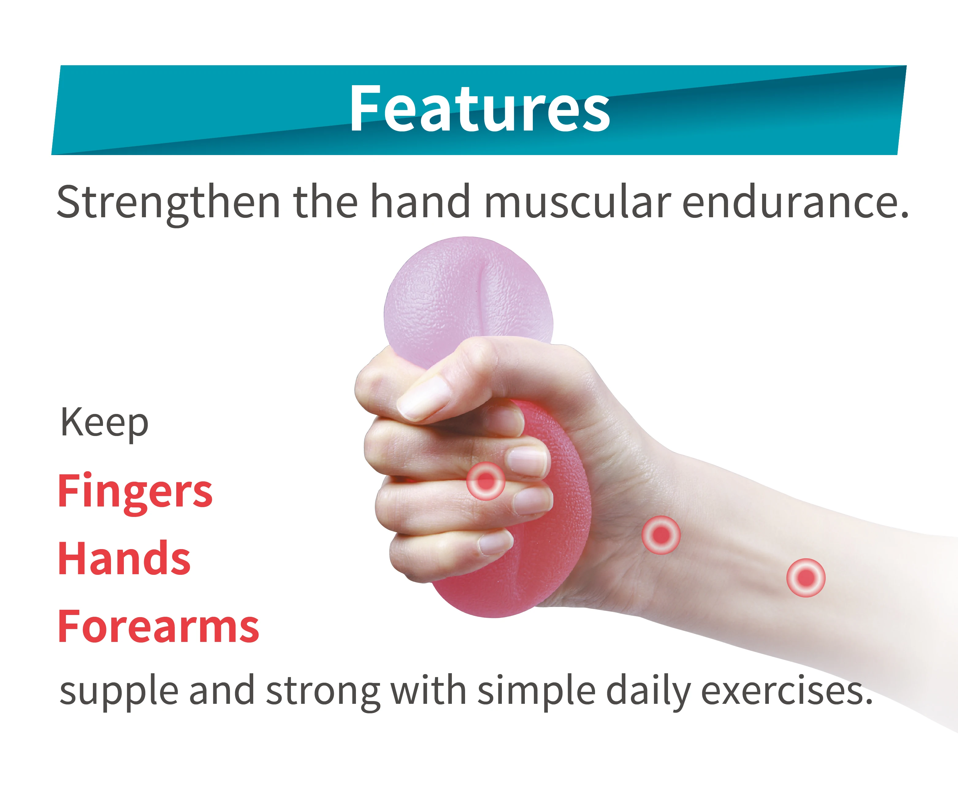 Hot Selling Tpr Squeeze Exercise Stress Relief Therapy For Kids