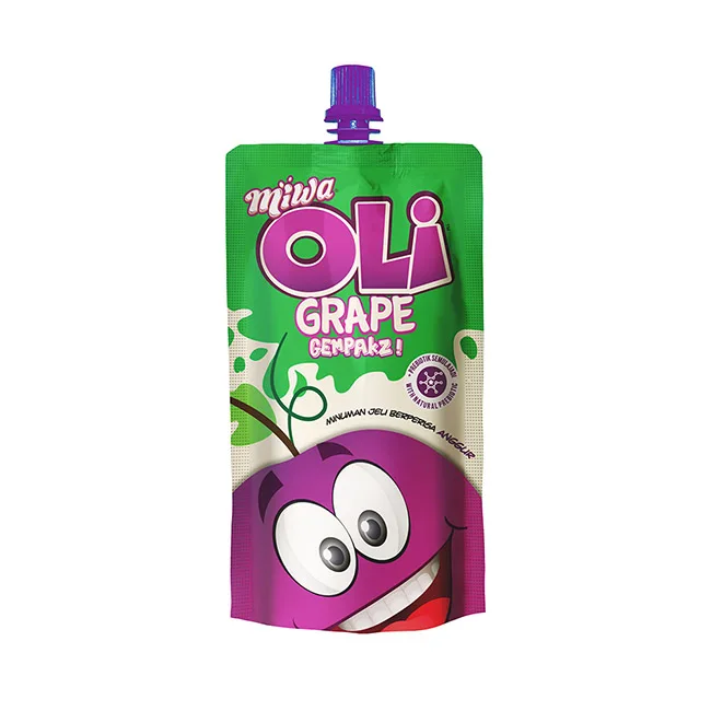 Good Quality Prebiotic Grape Flavoured Jelly Drink Contain Vitamin C To