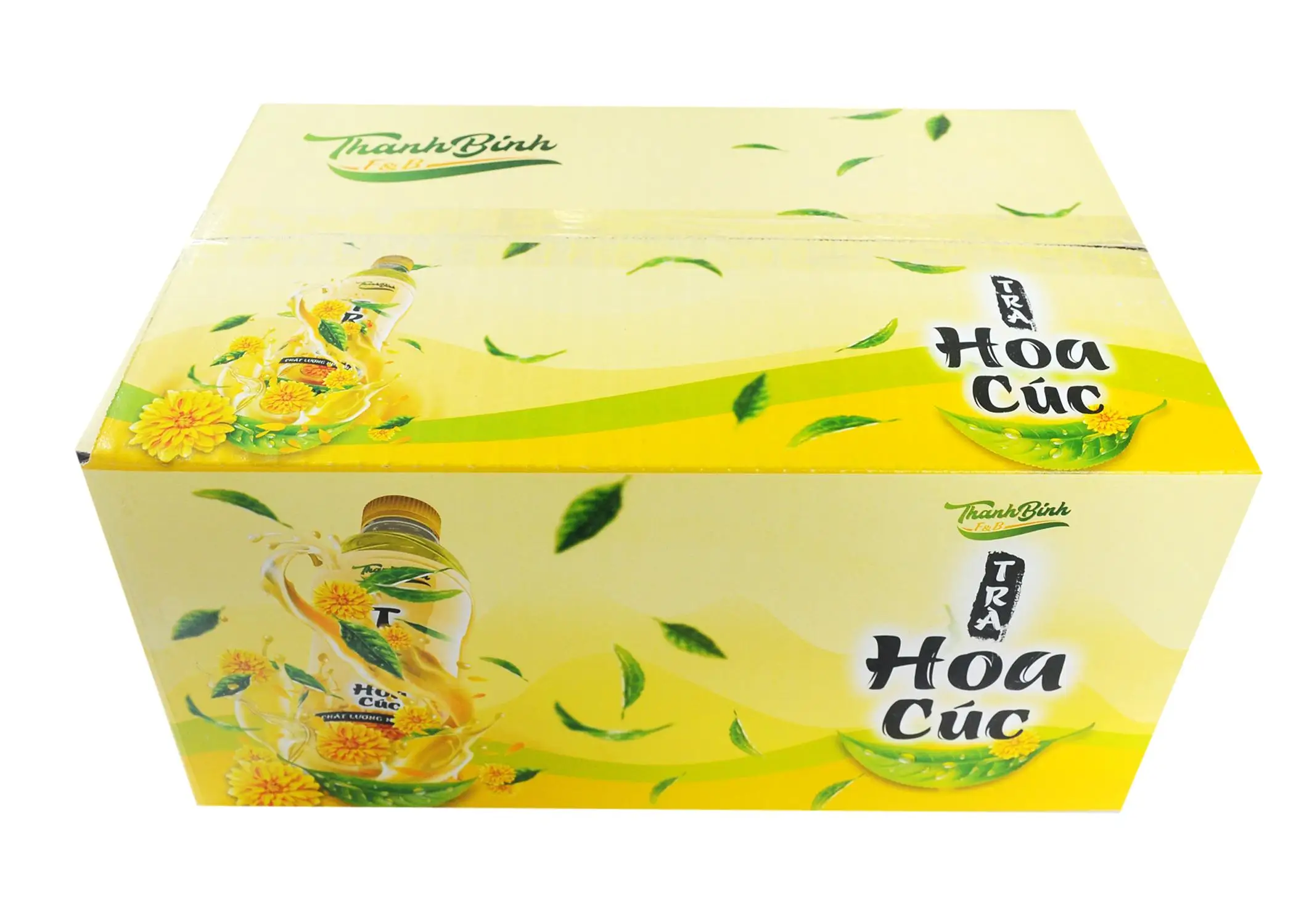 thanh binh chrysanthemum tea bottle pet 345ml - buy thanh binh