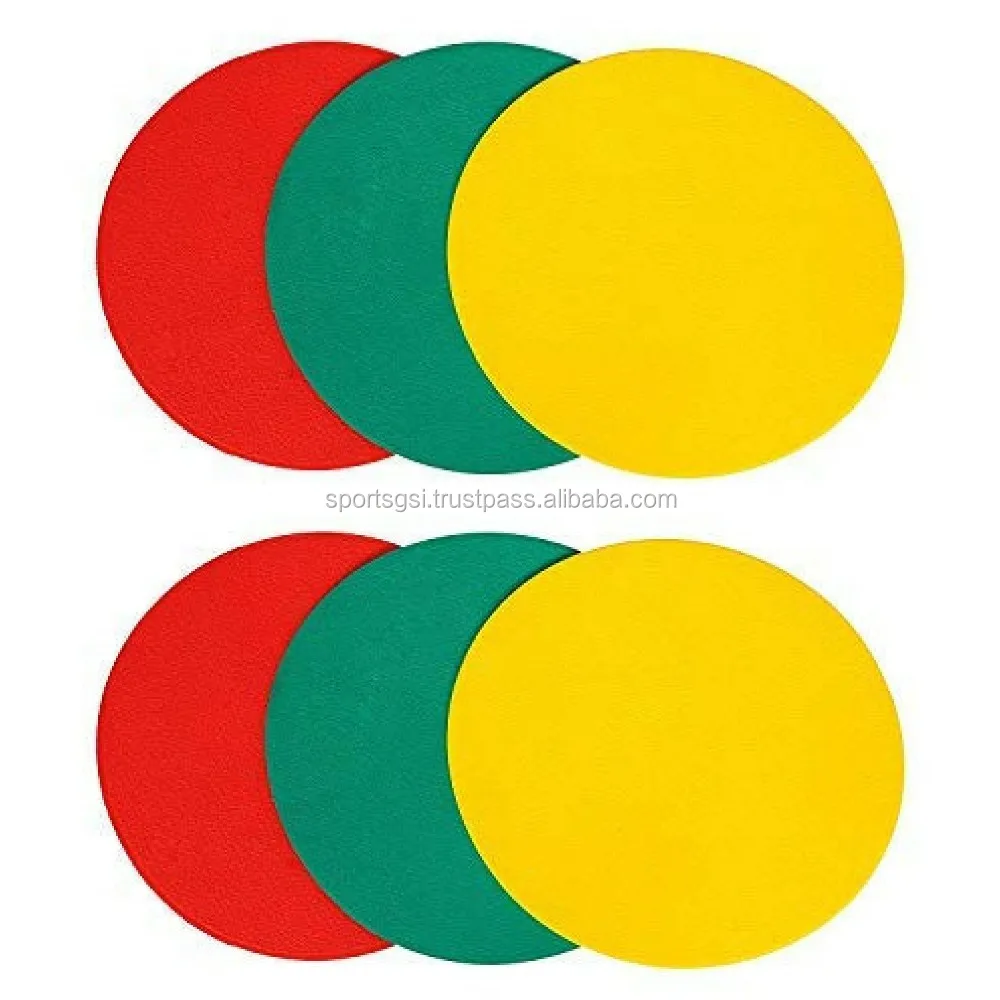 Gsi Colorful Anti Slip Colorful Rubber Spot Markers For Drills And