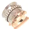 925 Sterling Silver Unique Handmade Spinner Ring Limited Stock, Gift For Her Bridesmaid Gift Birthday Gift