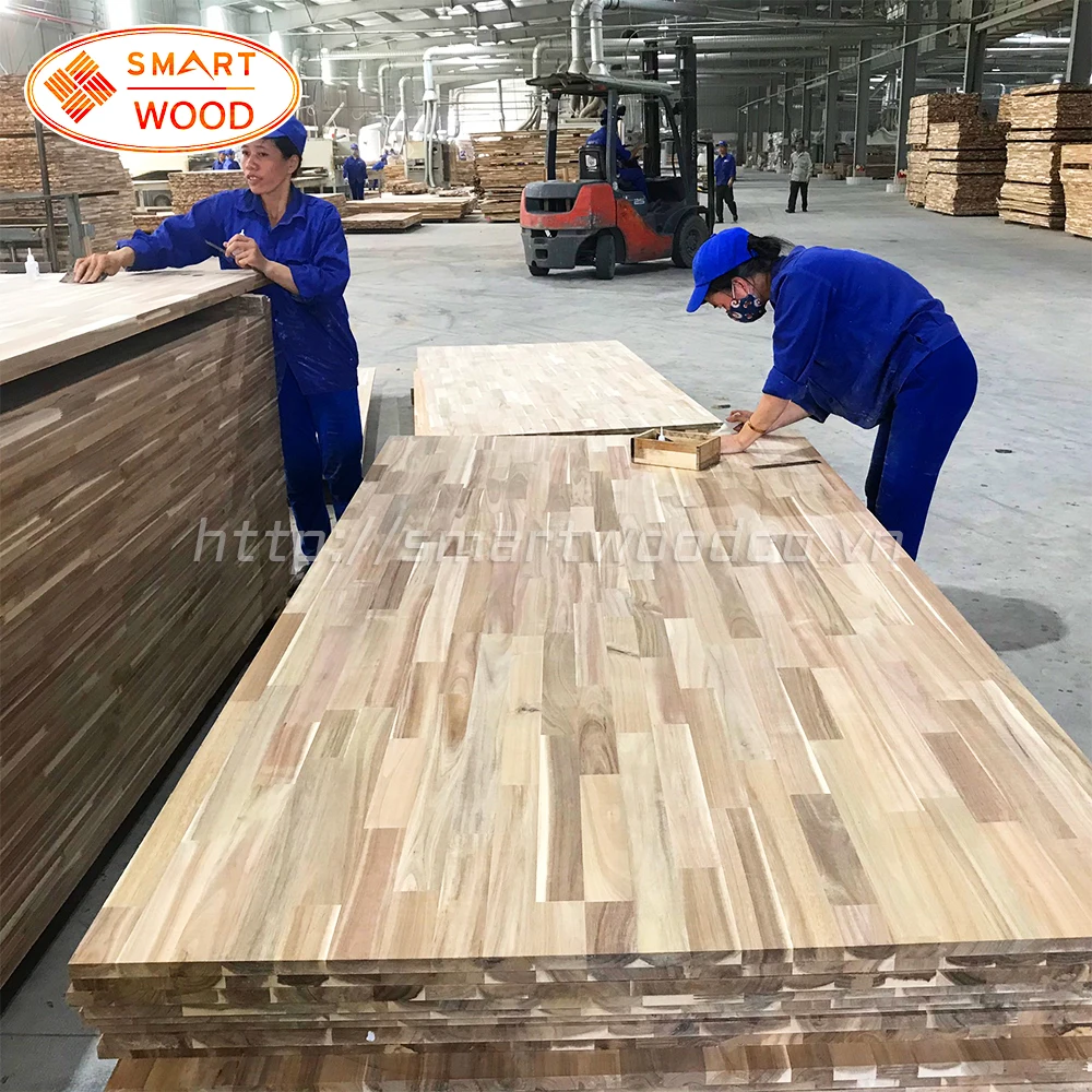 Vietnam's Rubber Wood Finger Jointed Board Buy Rubberwood Finger