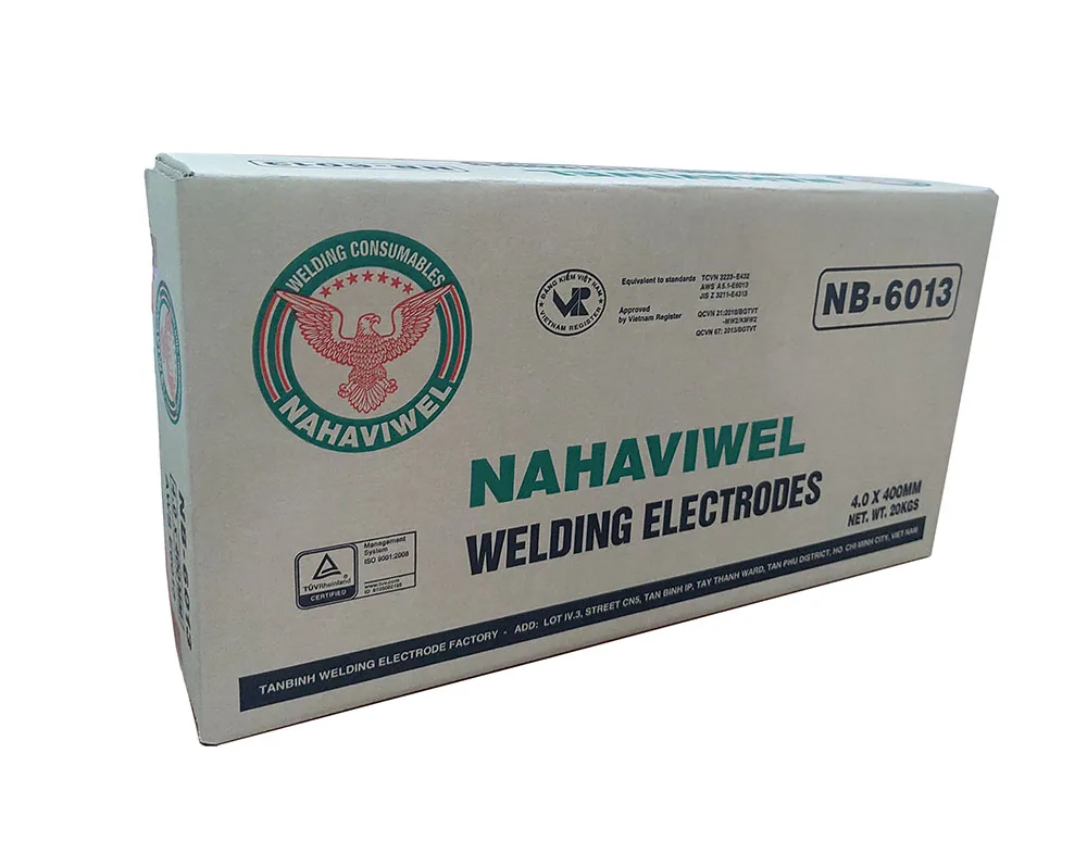 
LESS SMOKE, SMOOTH WELDING, HIGH QUALITY NAHAVIWEL NB-500 3.2MM WELDING ELECTRODE 