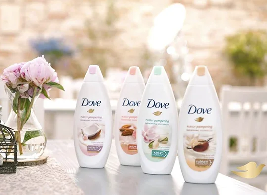 Dove Almond Cream And Hibiscus Flower Shower Gel - Almond Cream & Hibiscus  Flower Shower Gel