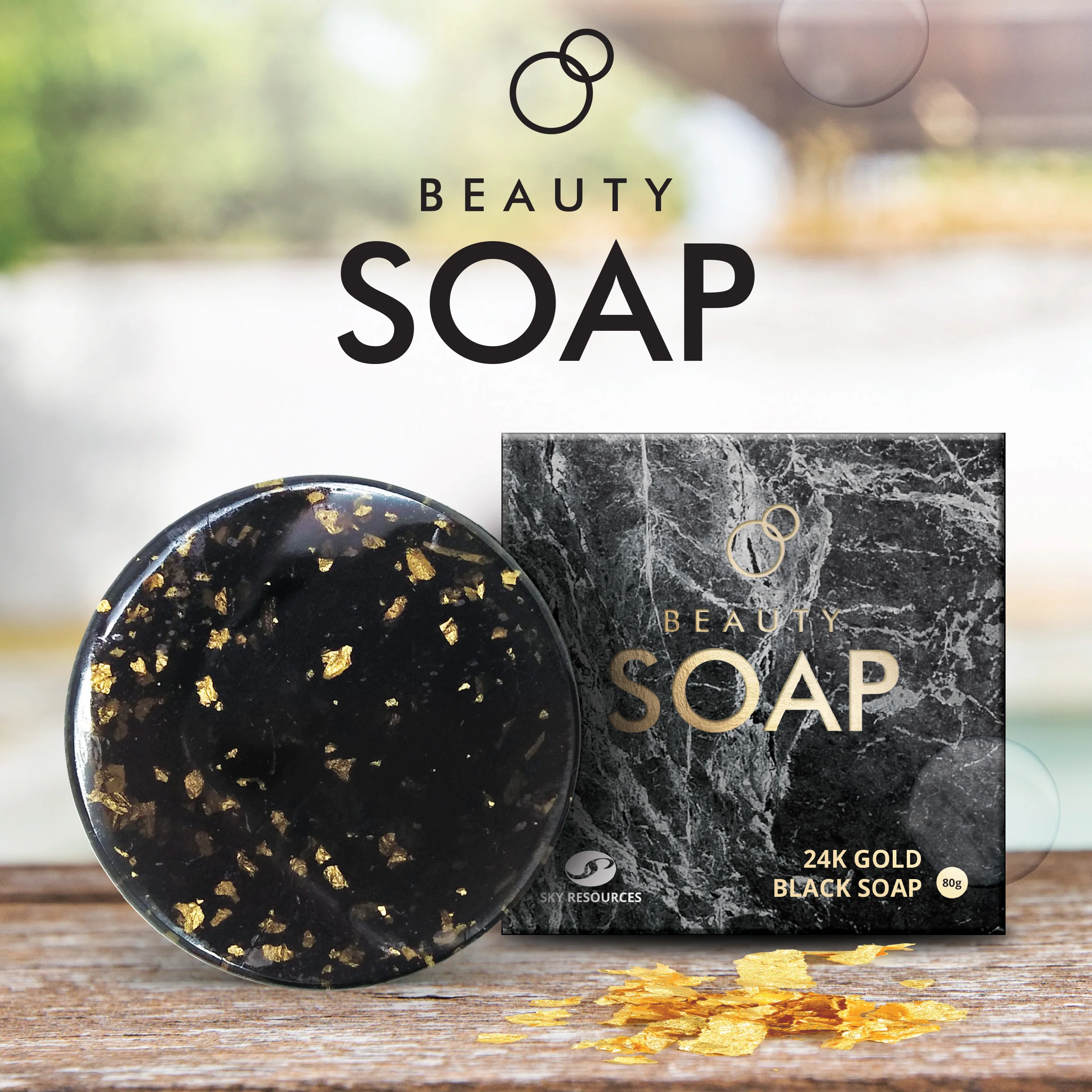 24k black soap