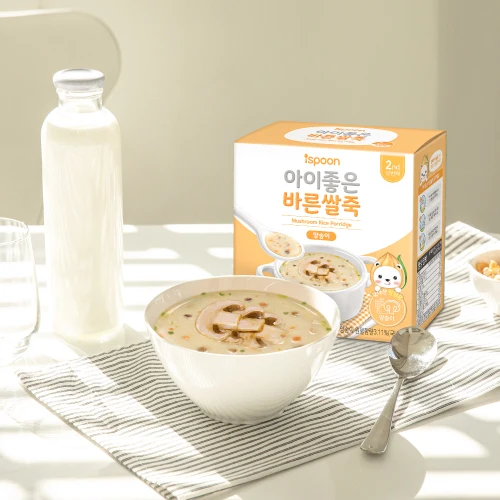 
Baby food Organic Mushroom rice porridge Organic Mushroom Korea 