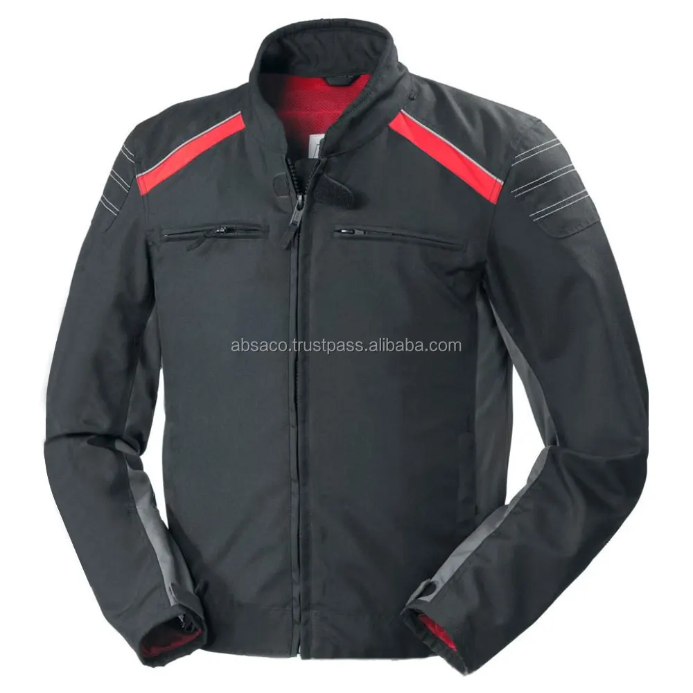 Motorcycle Motorbike Men Waterproof CE Cordura Textile High-Viz Lining Jacket 