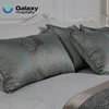 Luxury Satin Single Anchor Bedding Flat Sheets Embroidery Quilted Bedding Set