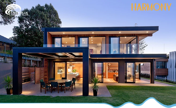 Eco-friendly Fireproof Soundproof Prefab House - 3 Bedrooms