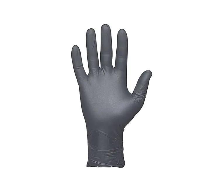 grey nitrile gloves