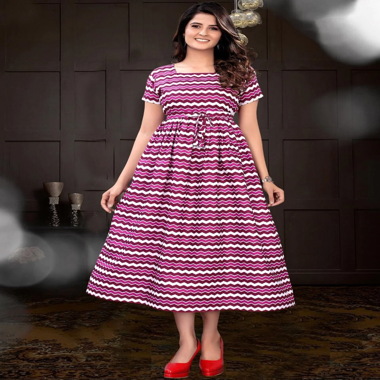 Designer Cotton Kurti - Buy Simple 