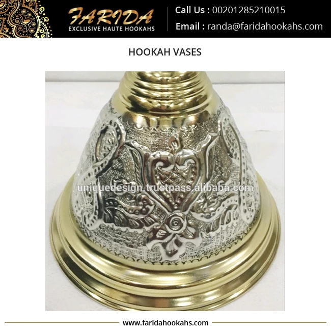 Hot Sale Farida Brass Hookah Bases Oem Egyptian Shisha Base Buy 2019