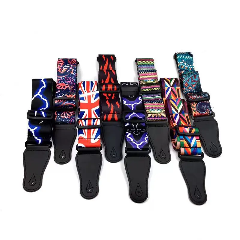 Oem Color Mix Custom Adjustable Wholesale Guitar Strap Buy Wholesale