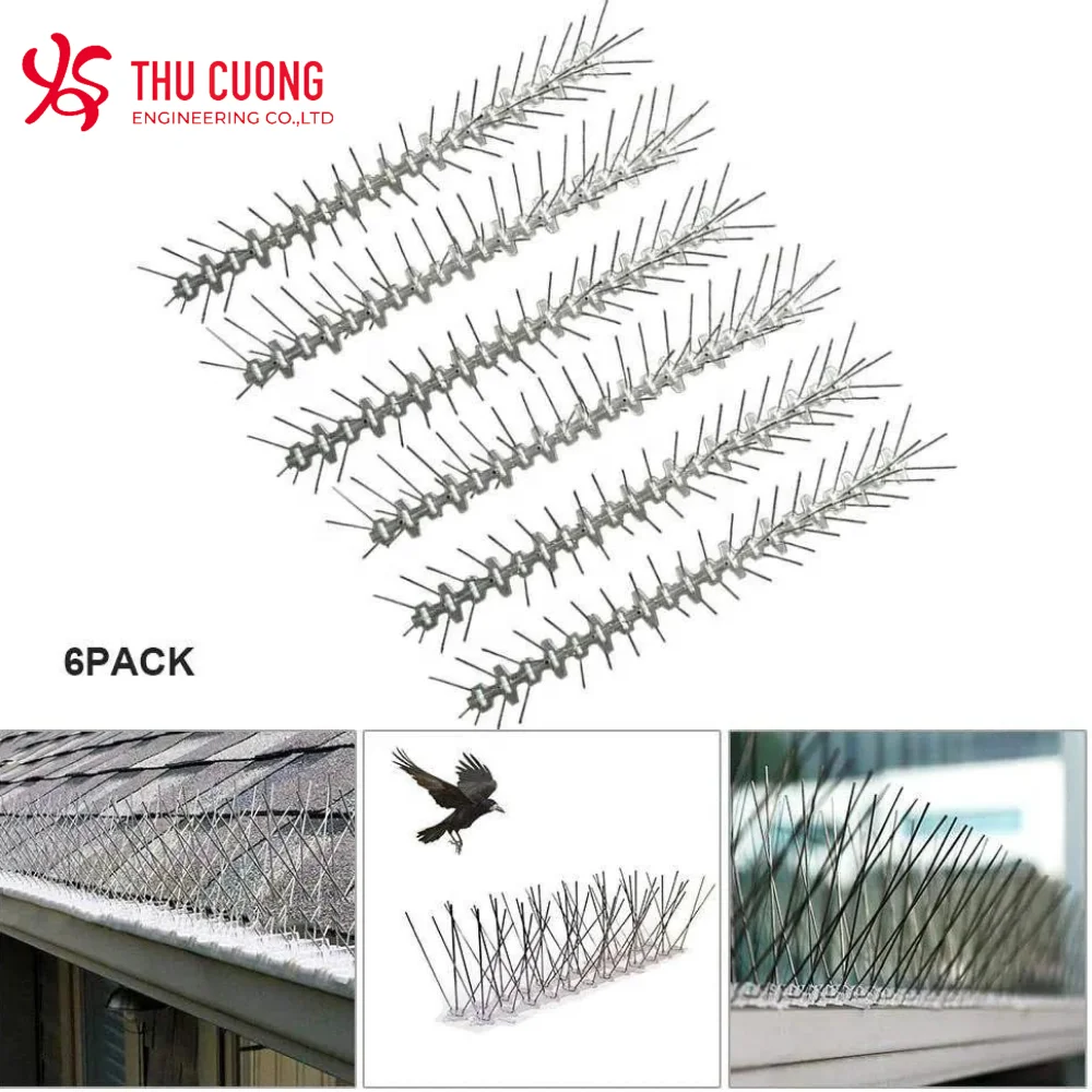 Best Selling Plastic Polycarbonate Bird Spikes Wholesale Live Bird Trap