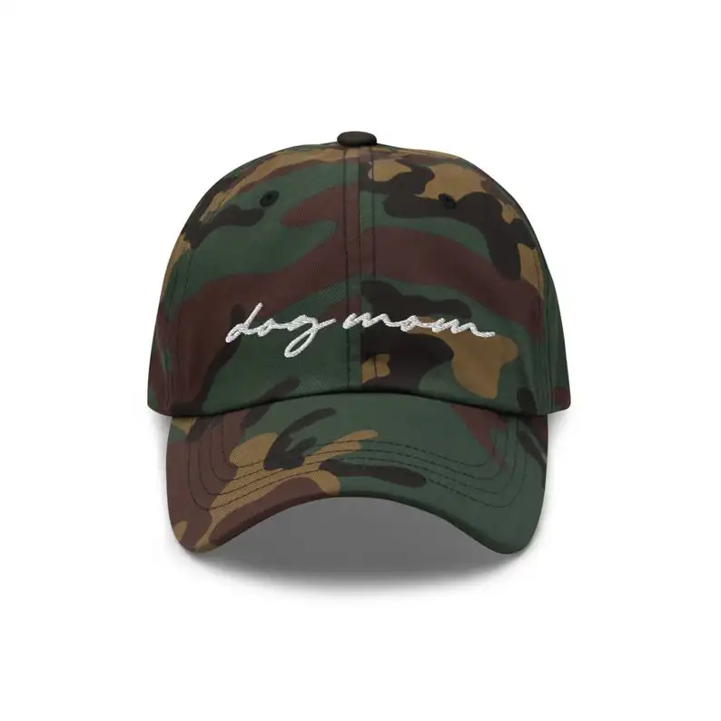 camo dog mom hat