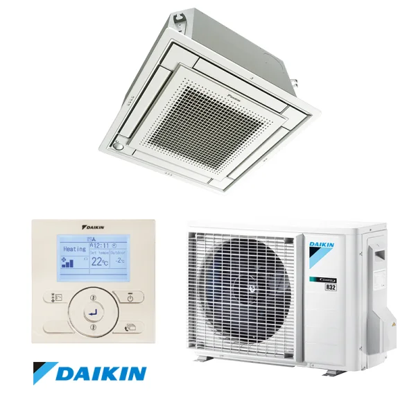 Multi Flow Ceiling Mounted Cassette Type Air Conditioner Daikin