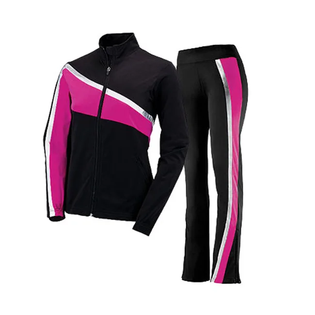 Cheer Practice Wear Women Cheerleader Warm Up Suits Cheerleading Warm