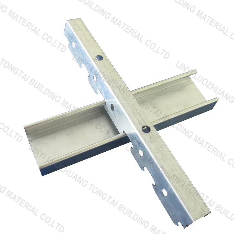 Galvanized Steel Spring Tee For Suspended Ceiling System,Clip-in ...