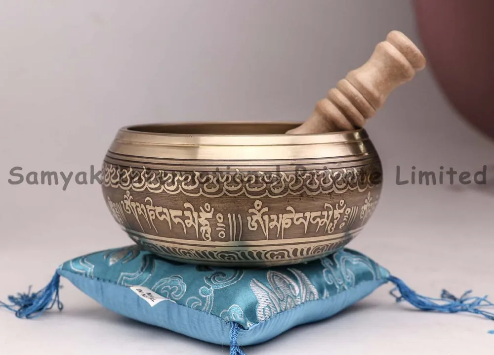 Tibetan Singing Bowls Set For Yoga And Meditation Sound Healing And