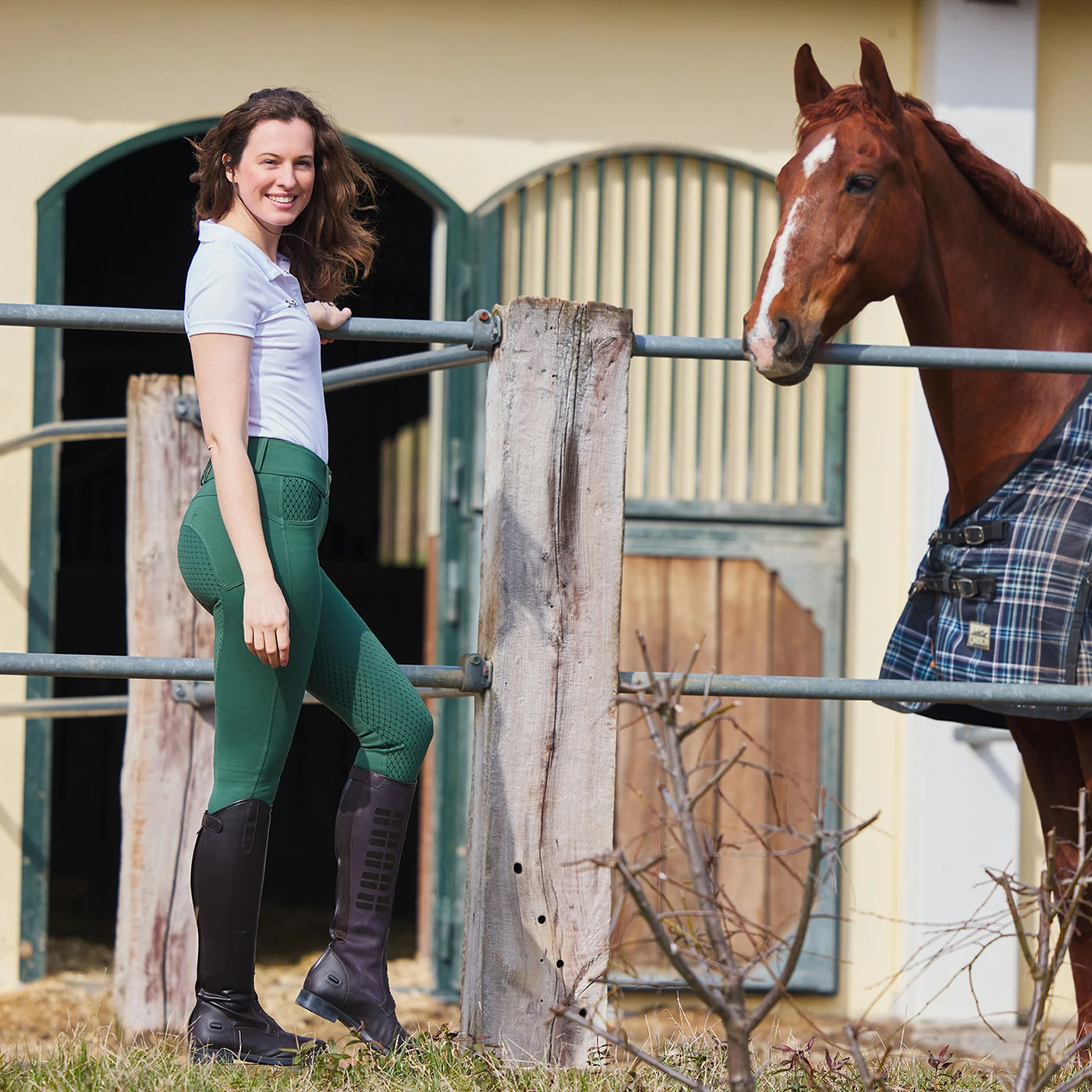 4way Stretch Equestrian Riding Breeches For Women Full Seat With