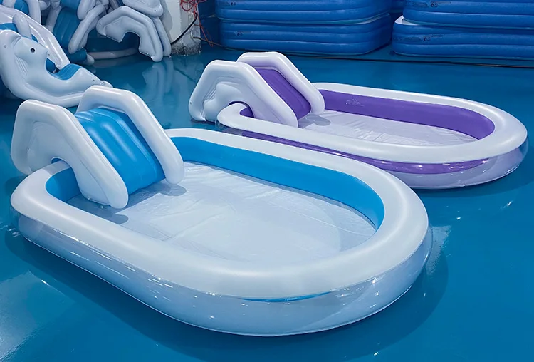 Pvc Inflatable Sample PVC Inflatable Easy Set Summer Water Play Center Above Ground Pool with ...
