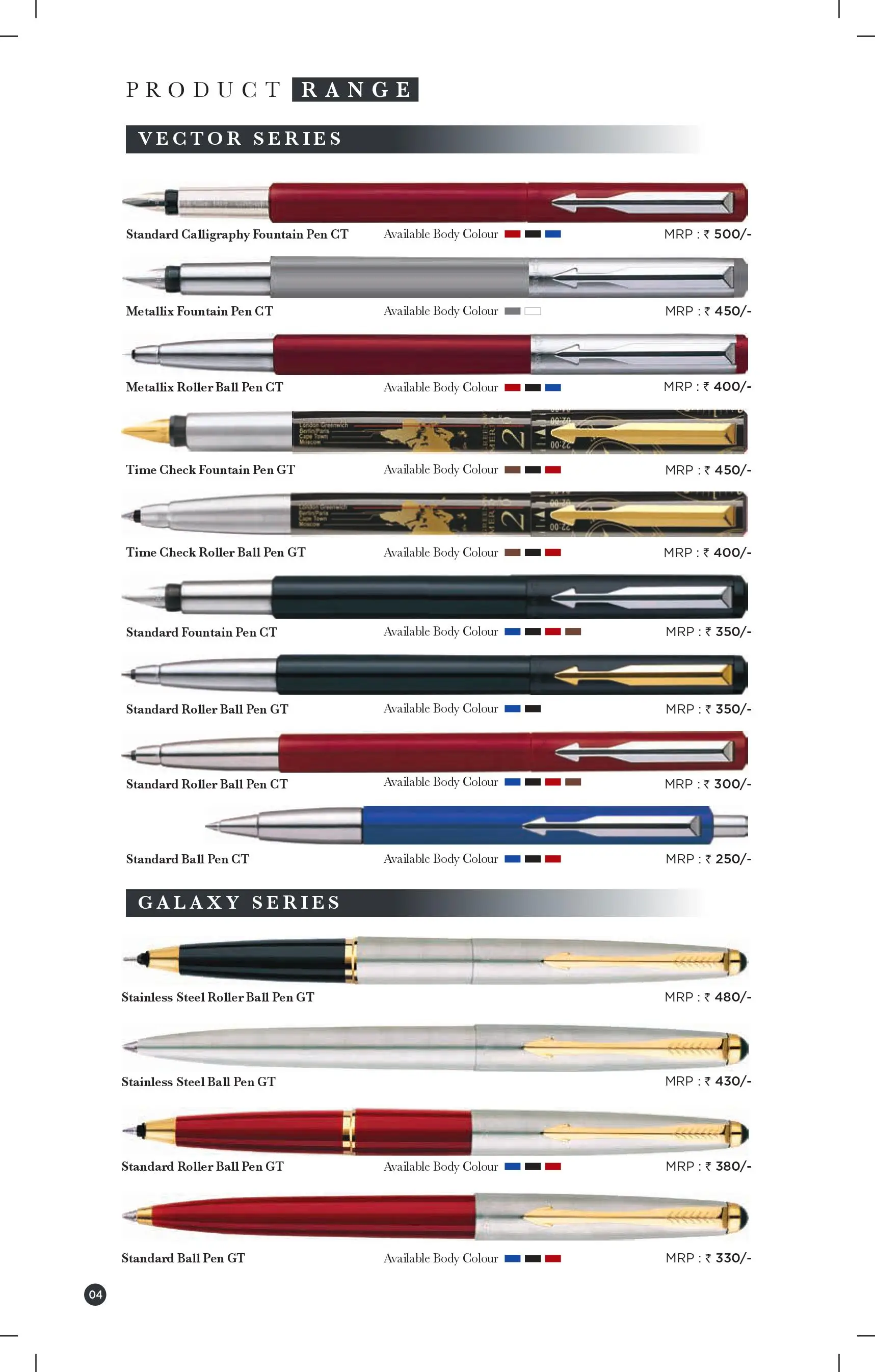 Factory Sale Luxury High Quality Parker Pen Custom Logo Business Parker