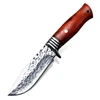 Hunting Knife vg10 Damascus Steel Tactical Equipment Camping Outdoor BBQ Fishing Tools Fixed Blade Hunting Knives Wooden Handle