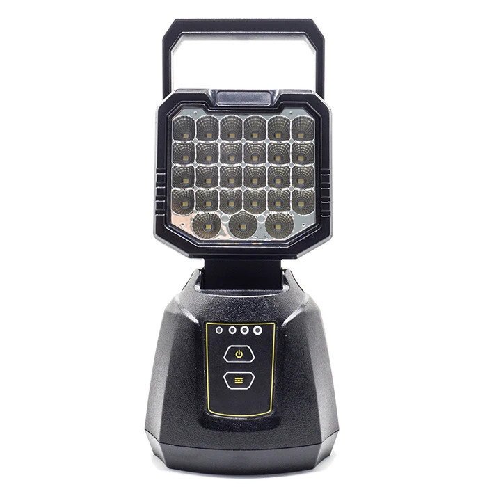 High Power 27W LED Emergency Rechargeable Work Light for camping and hiking use