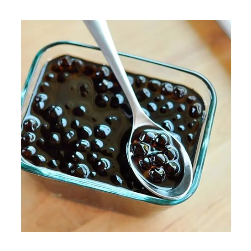 Topping Milk Tea / Top Quality Tapioca Pearl For Drinking From Vietnam With Competitive Price