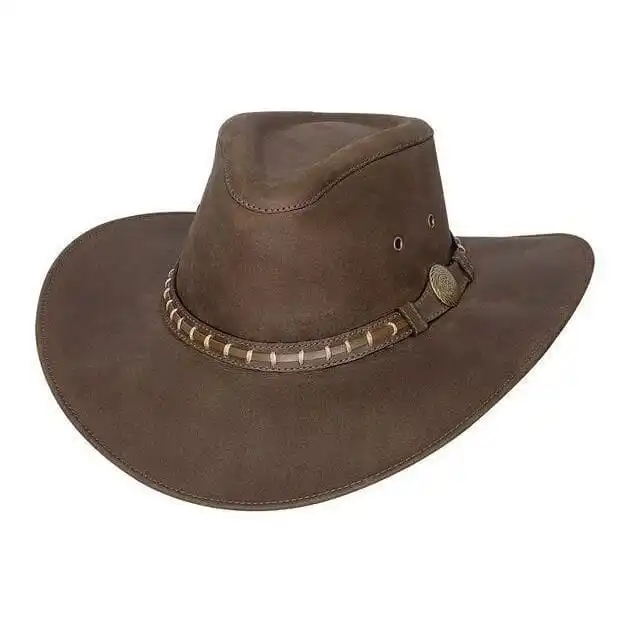 Leather Cowboy Hat 