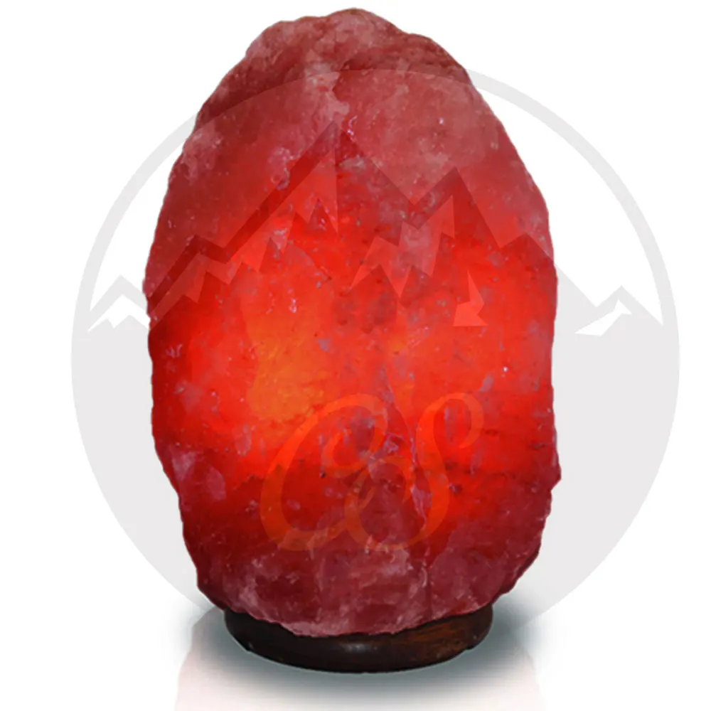 Natural Himalayan Pink Salt Lamp With Bulb & Cord Crafted Himalayan