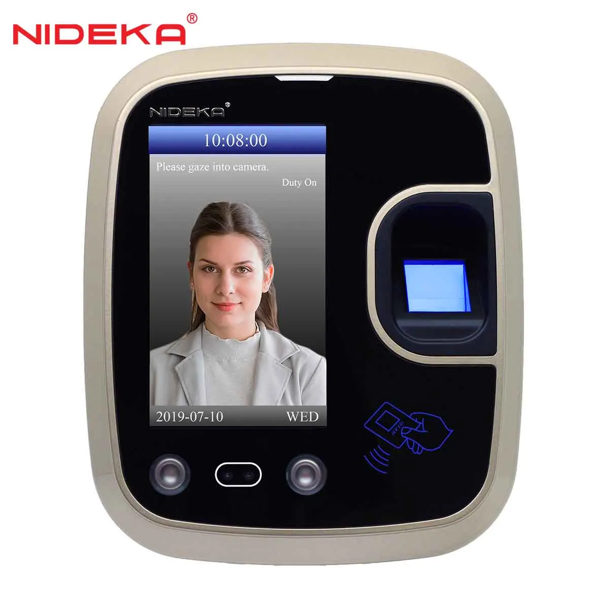 Utf810 Nideka Face And Fingerprint Door Access Control Device,Facial