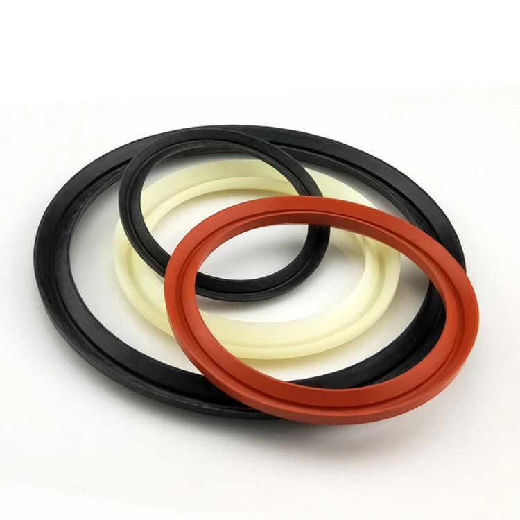 Large Hydraulic 3 Way Seal D Shape Body Seal Strip Multiple Lip Chevron