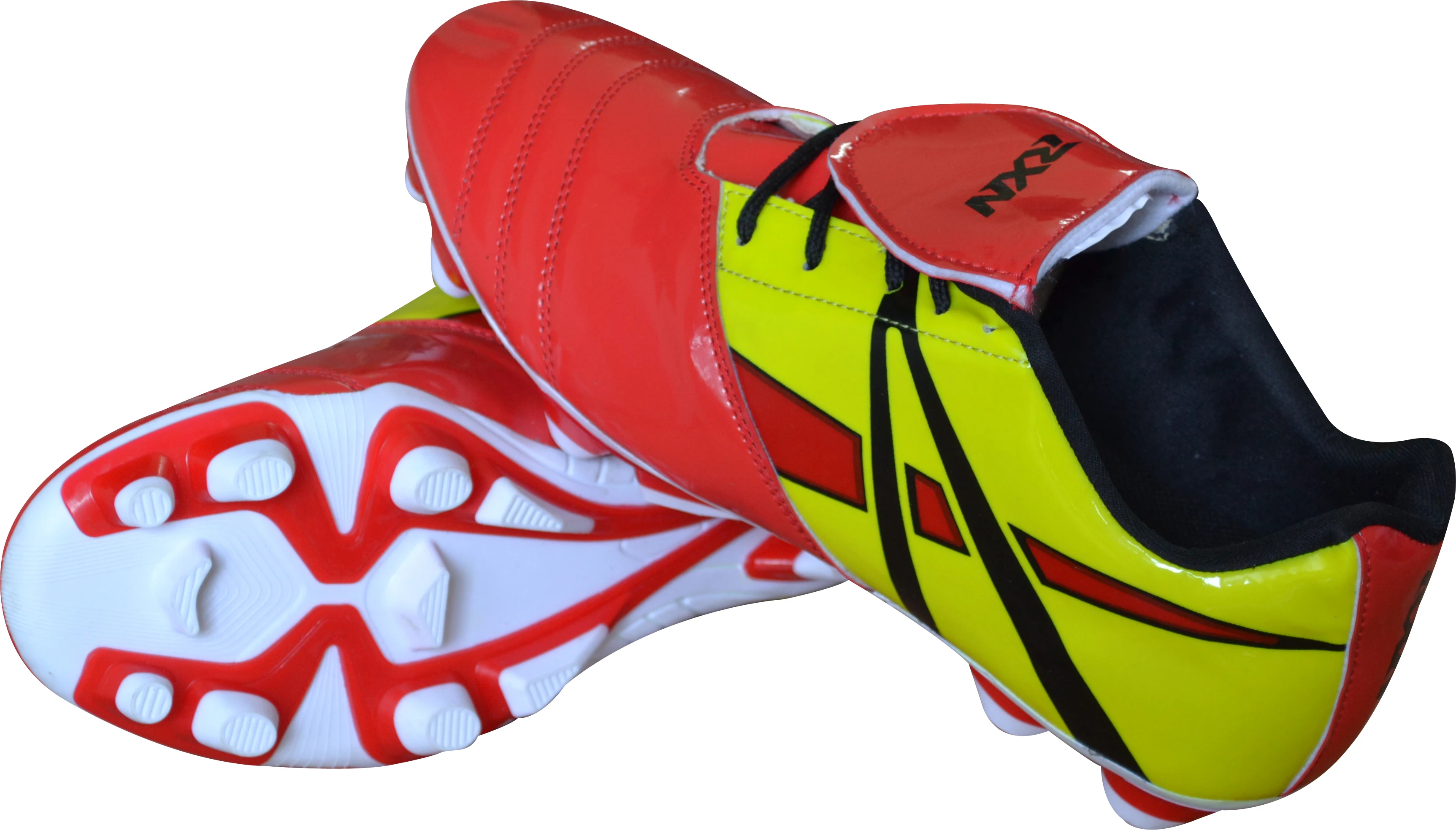 定制足球鞋皮革 pu 足球鞋运动室内蕾丝男士为孩子最新热卖你的设计