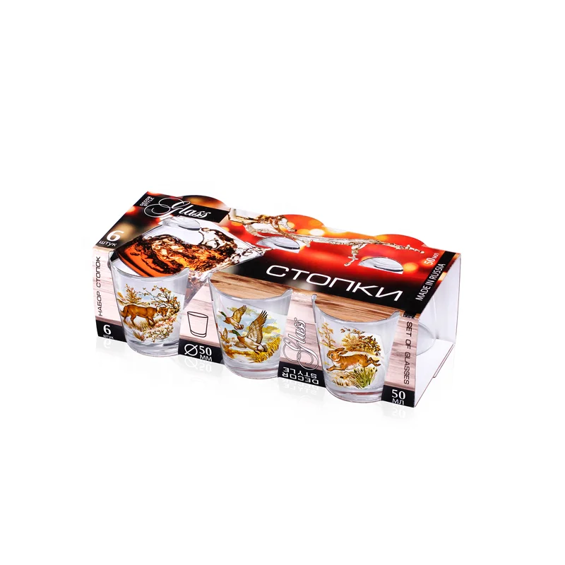 glass vodka shot cups tumbler glass