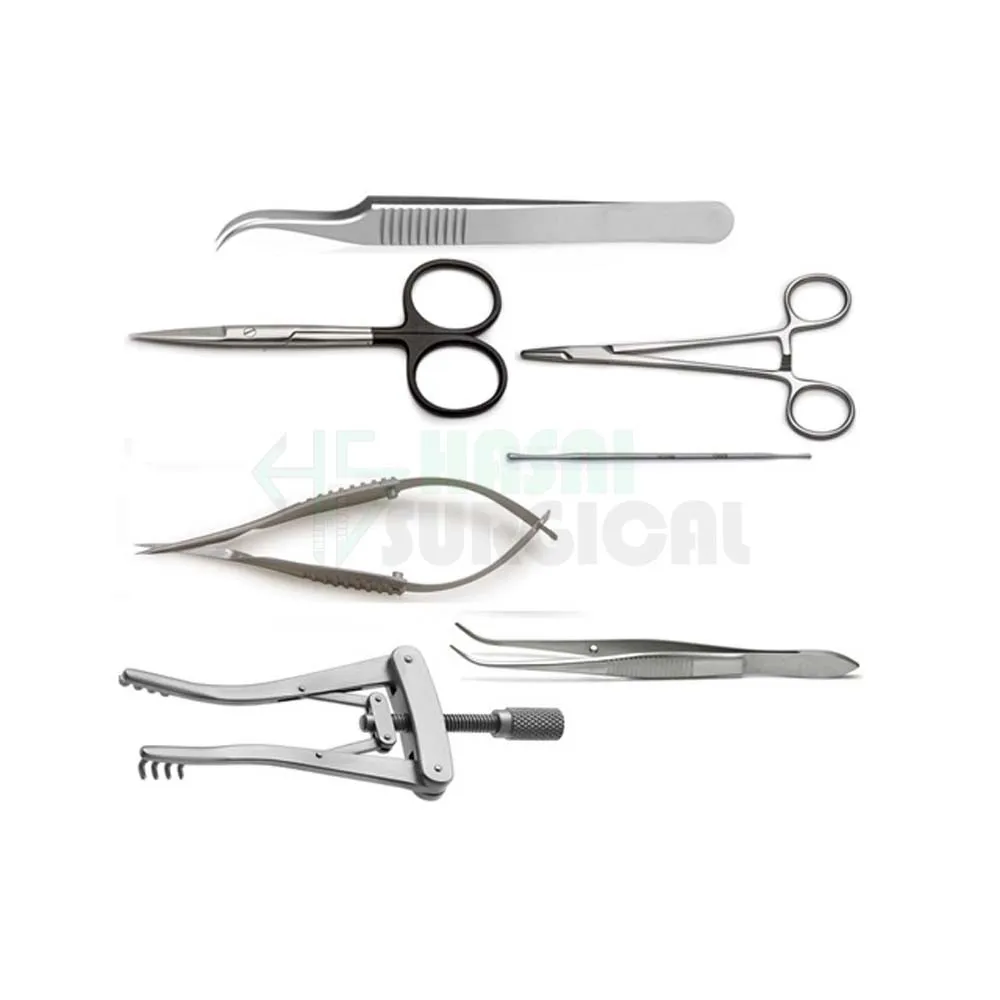 Hot Sales Ce Iso Approved Eye Micro Surgery Surgical Instruments Set