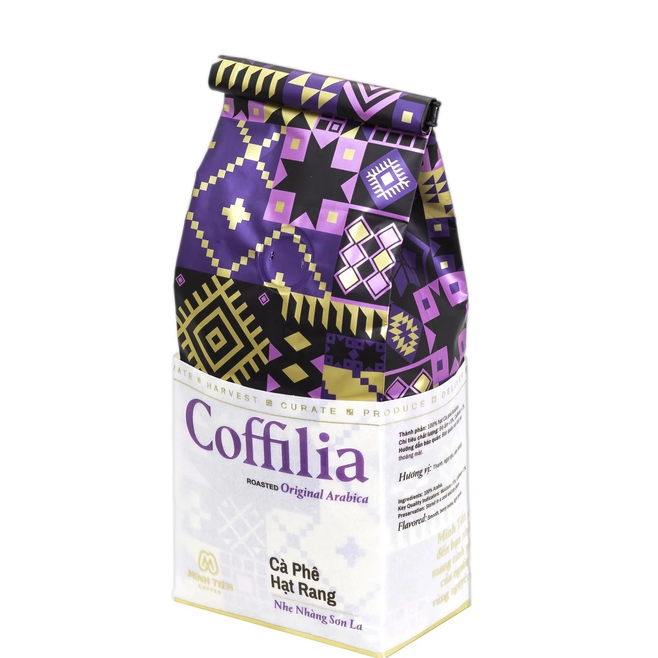 
Bitter Sour And Sweet After Taste Arabica Variety Gentle Son La Coffilia Roasted Ground Coffee From Vietnam 