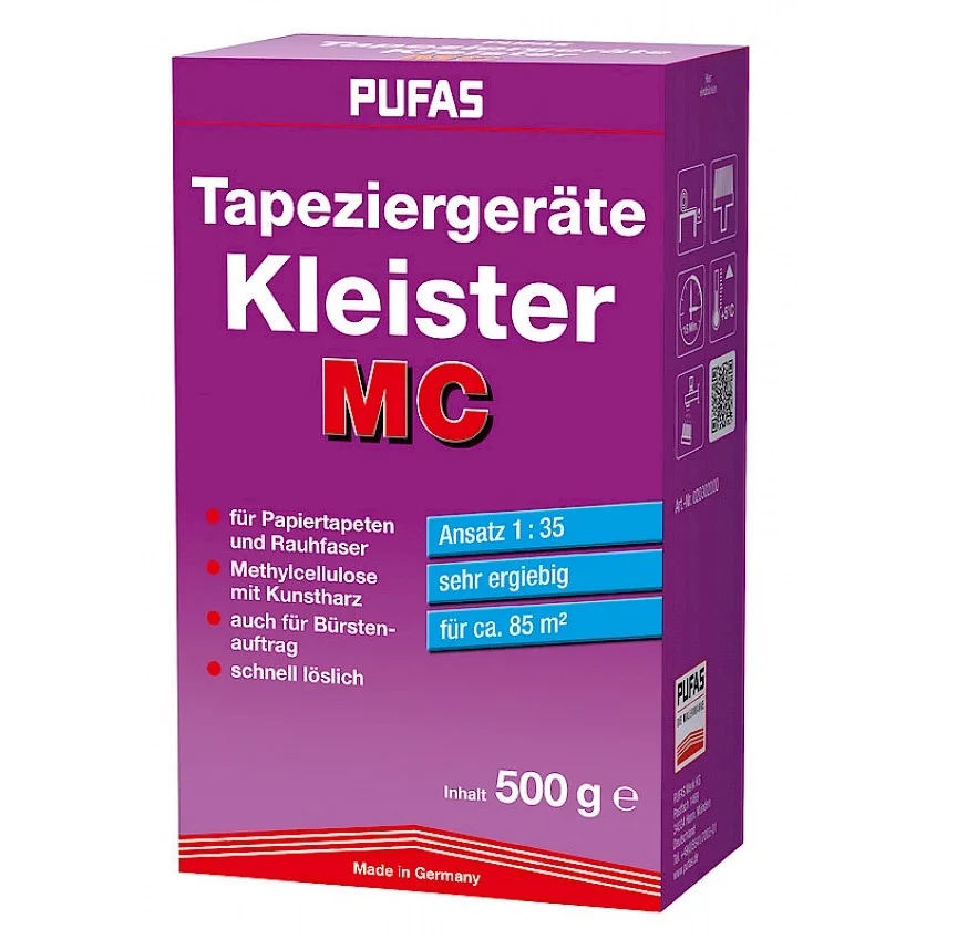 
Adhesive pasting machines MC paper-backed woodchip wallpapers 