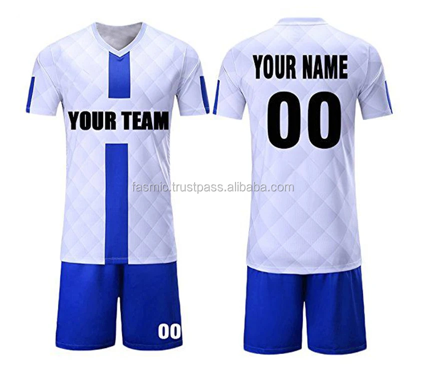 Quickly Dry Polyester Fabric Soccer Uniform Training Soccer Club