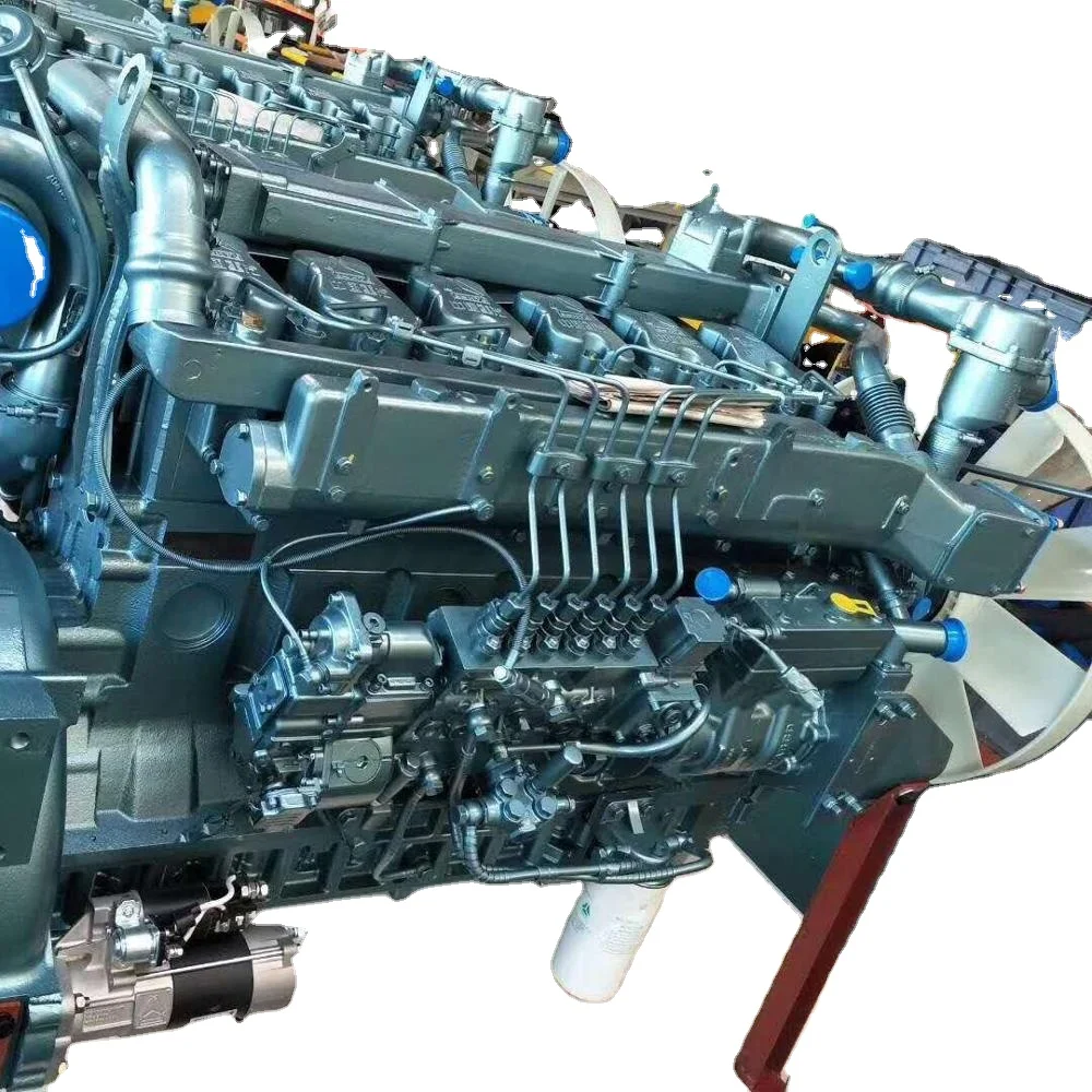 二手sinotruk howo 375 hp wd615.96e euro 3卡车发动机