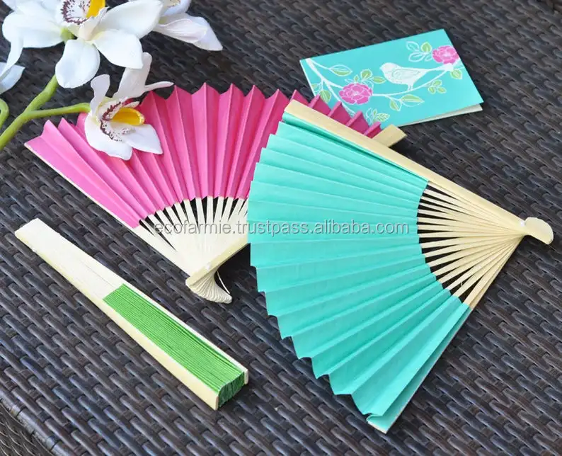 Garneck Mini Fan Toys Small Hand Fan Mini Paper Fans Crafts Mini Doll Paper  Fan Hand Fans Tiny Handheld Fan Miniature Fan Mini Paper Fan Toy