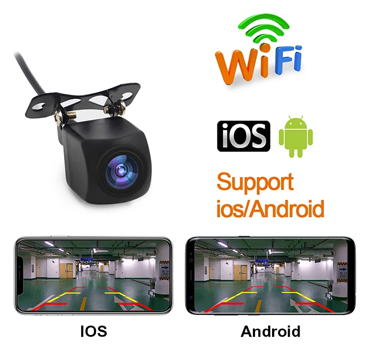 170 Degree Wide View Angle Wireless Wifi Camera Hidden Fish Eyes Backup